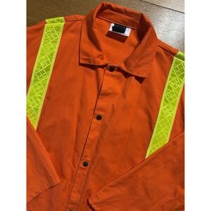 Tillman Westex FR-7A Orange Welding‎ Shirt 2XL Flame Resistant Reflective Tape